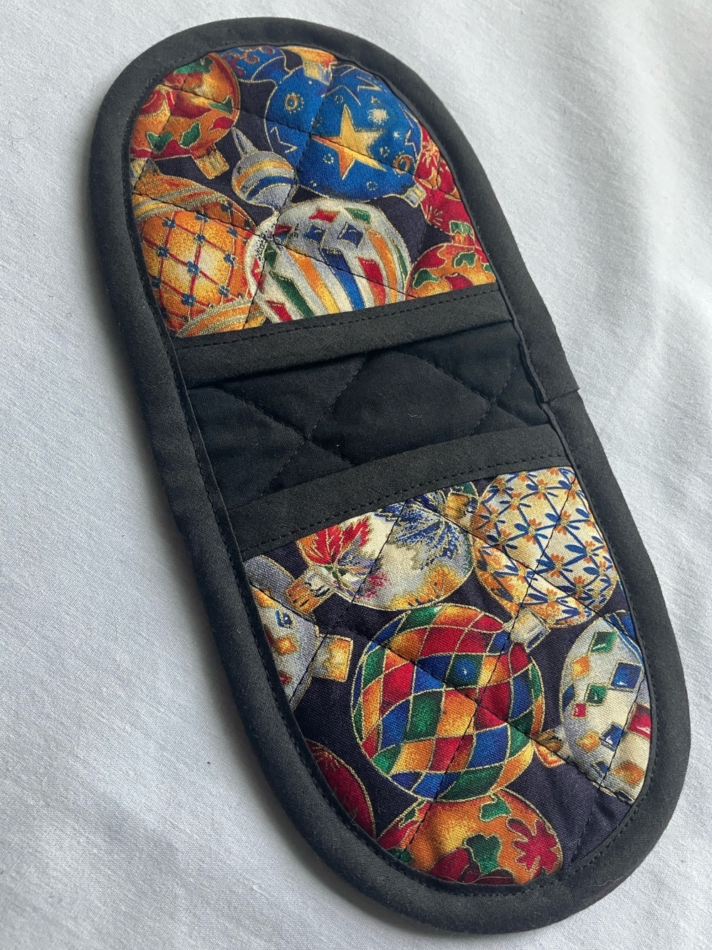 Christmas Oven Mitt Potholder Kitchen quilted